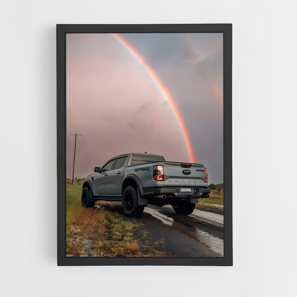 Poster Aventure Arc-en-Ciel – affiche Ford (vue 2)